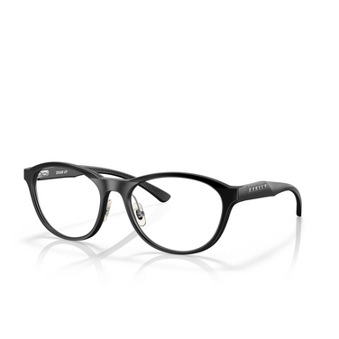 Oakley DRAW UP Eyeglasses 805701 satin black - three-quarters view