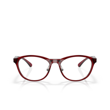 Oakley DRAW UP Eyeglasses 805703 polished transparent brick red - front view
