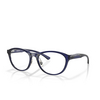 Gafas graduadas Oakley DRAW UP 805704 polished ice blue - Miniatura del producto 2/4