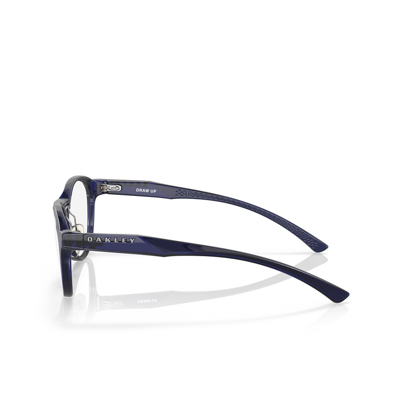 Oakley DRAW UP Eyeglasses 805704 polished ice blue - 3/4