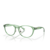 Oakley DRAW UP Eyeglasses 805705 polished trans jade - product thumbnail 2/4