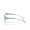 Gafas graduadas Oakley DRAW UP 805705 polished trans jade - Miniatura del producto 3/4