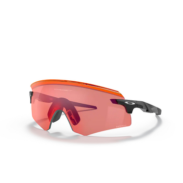 Gafas de sol Oakley ENCODER 947102 polished black - Vista tres cuartos