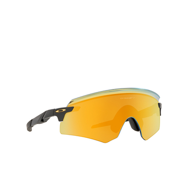 Oakley ENCODER Sunglasses 947104 matte carbon - three-quarters view
