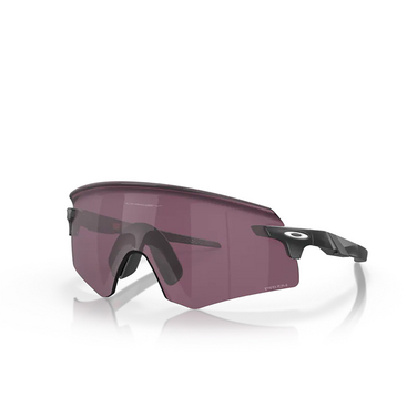 Oakley ENCODER Sunglasses 947113 matte carbon - three-quarters view