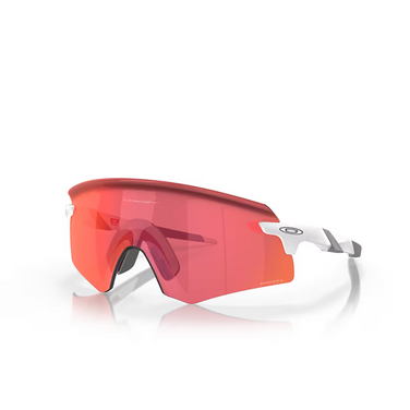Oakley ENCODER Sunglasses 947119 matte white - three-quarters view