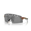 Oakley ENCODER STRIKE VENTED Sunglasses 923512 matte red / gold colorshift - product thumbnail 2/4