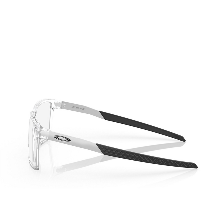 Oakley EXCHANGE Eyeglasses 805503 polished clear - 3/4