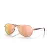 Oakley FEEDBACK Sunglasses 407944 satin rose gold - product thumbnail 2/4