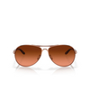 Occhiali da sole Oakley FEEDBACK 407946 rose gold - anteprima prodotto 1/4