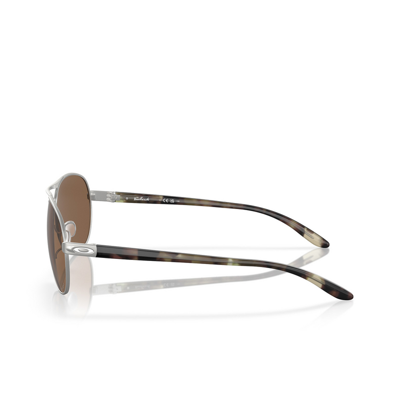 Oakley FEEDBACK Sunglasses 407947 satin chrome - 3/4
