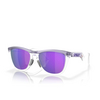 Occhiali da sole Oakley FROGSKINS HYBRID 928901 matte lilac / prizm clear - anteprima prodotto 2/4