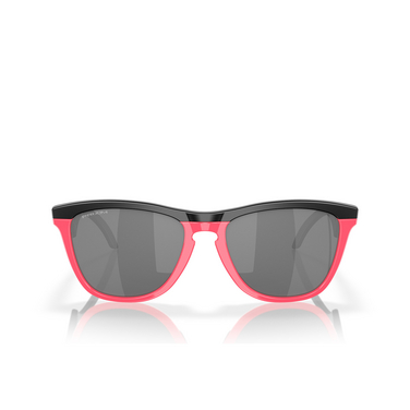 Oakley FROGSKINS HYBRID Sunglasses 928904 matte black / neon pink - front view