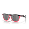 Gafas de sol Oakley FROGSKINS HYBRID 928904 matte black / neon pink - Miniatura del producto 2/4