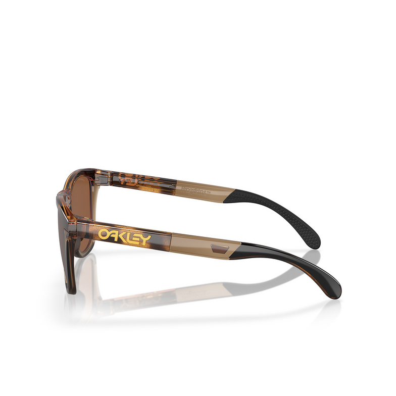 Oakley FROGSKINS RANGE Sunglasses 928407 brown tortoise / brown smoke - 3/4