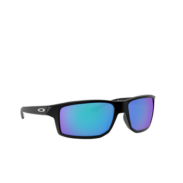 Oakley GIBSTON Sunglasses 944912 matte black - three-quarters view