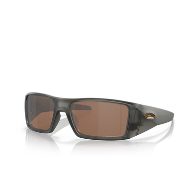 Oakley HELIOSTAT Sunglasses 923104 matte grey smoke - three-quarters view