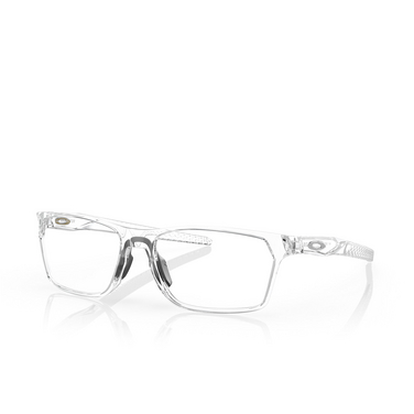 Occhiali da vista Oakley HEX JECTOR 803206 polished clear - tre quarti
