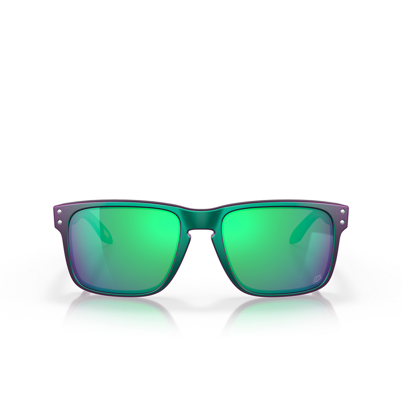 Occhiali da sole Oakley HOLBROOK 9102T4 troy lee designs matte purple green shift - 1/4