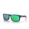 Occhiali da sole Oakley HOLBROOK 9102T4 troy lee designs matte purple green shift - anteprima prodotto 2/4