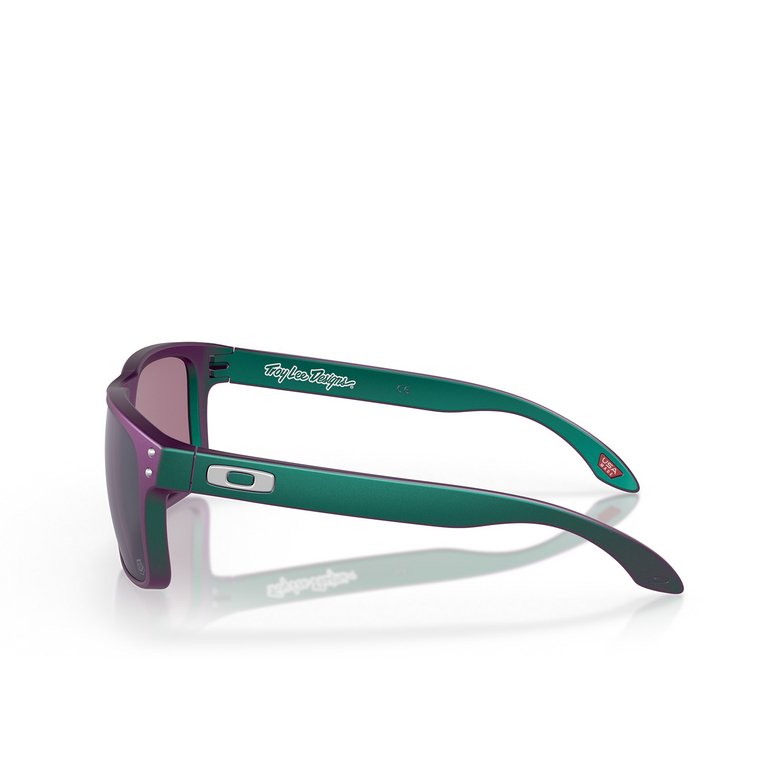 Oakley HOLBROOK Sunglasses 9102T4 troy lee designs matte purple green shift - 3/4