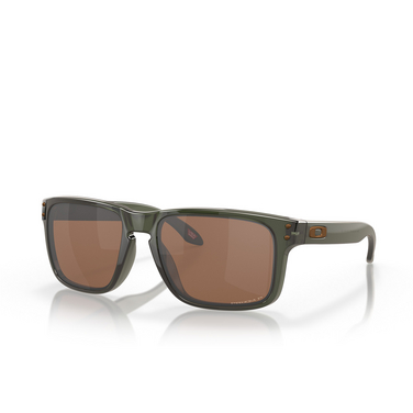 Oakley HOLBROOK Sunglasses 9102W8 olive ink - three-quarters view