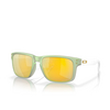 Oakley HOLBROOK Sunglasses 9102Y0 dark jade opaline - product thumbnail 2/4