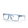 Occhiali da vista Oakley HOLBROOK RX 815612 transparent blue - anteprima prodotto 2/4