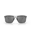 Oakley HOLBROOK TI Sunglasses 604802 satin black - product thumbnail 1/4