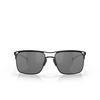 Occhiali da sole Oakley HOLBROOK TI 604802 satin black - anteprima prodotto 1/4