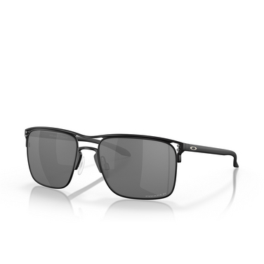 Occhiali da sole Oakley HOLBROOK TI 604802 satin black - tre quarti