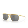 Occhiali da sole Oakley HOLBROOK TI 604807 satin gold - anteprima prodotto 2/4