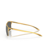 Occhiali da sole Oakley HOLBROOK TI 604807 satin gold - anteprima prodotto 3/4