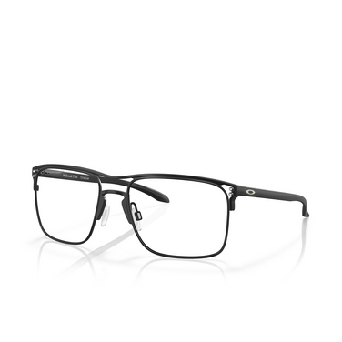 Oakley HOLBROOK TI RX Eyeglasses 506801 satin black - three-quarters view