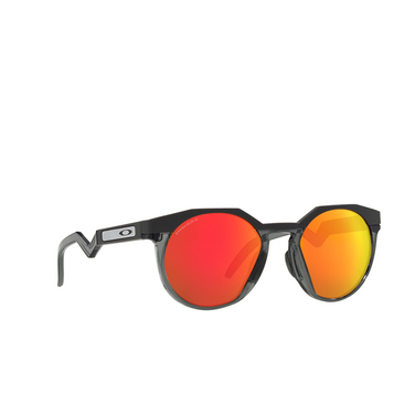 Oakley HSTN Sunglasses 924202 matte carbon - three-quarters view
