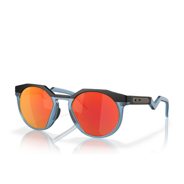 Oakley HSTN Sunglasses 924208 matte black - three-quarters view