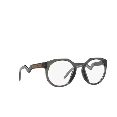 Oakley HSTN RX Eyeglasses 813904 olive ink - three-quarters view