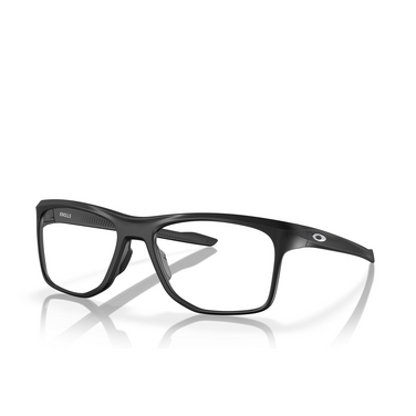 Oakley KNOLLS Eyeglasses 814401 satin black - three-quarters view