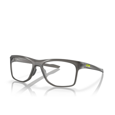 Oakley KNOLLS Eyeglasses 814402 satin grey smoke - three-quarters view