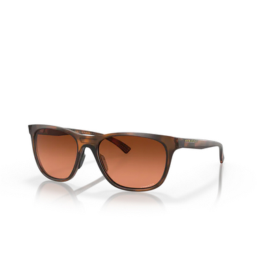 Oakley LEADLINE Sunglasses 947303 matte brown tortoise - three-quarters view
