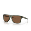 Occhiali da sole Oakley LEFFINGWELL 910011 matte olive ink - anteprima prodotto 2/4