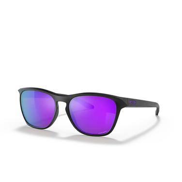 Oakley MANORBURN Sunglasses 947903 matte black - three-quarters view