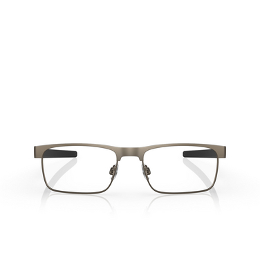 Lunettes de vue Oakley METAL PLATE TI 515302 pewter - Vue de face