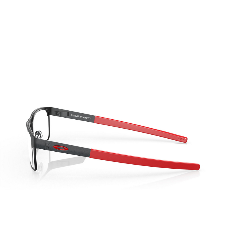 Oakley METAL PLATE TI Eyeglasses 515304 satin light steel - 3/4
