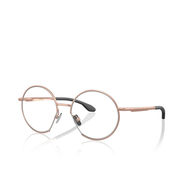 Oakley MOON SHOT Eyeglasses 514902 matte rose gold - three-quarters view