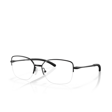 Oakley MOONGLOW Eyeglasses 300601 satin black - three-quarters view