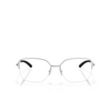 Gafas graduadas Oakley MOONGLOW 300604 satin chrome - Miniatura del producto 1/4