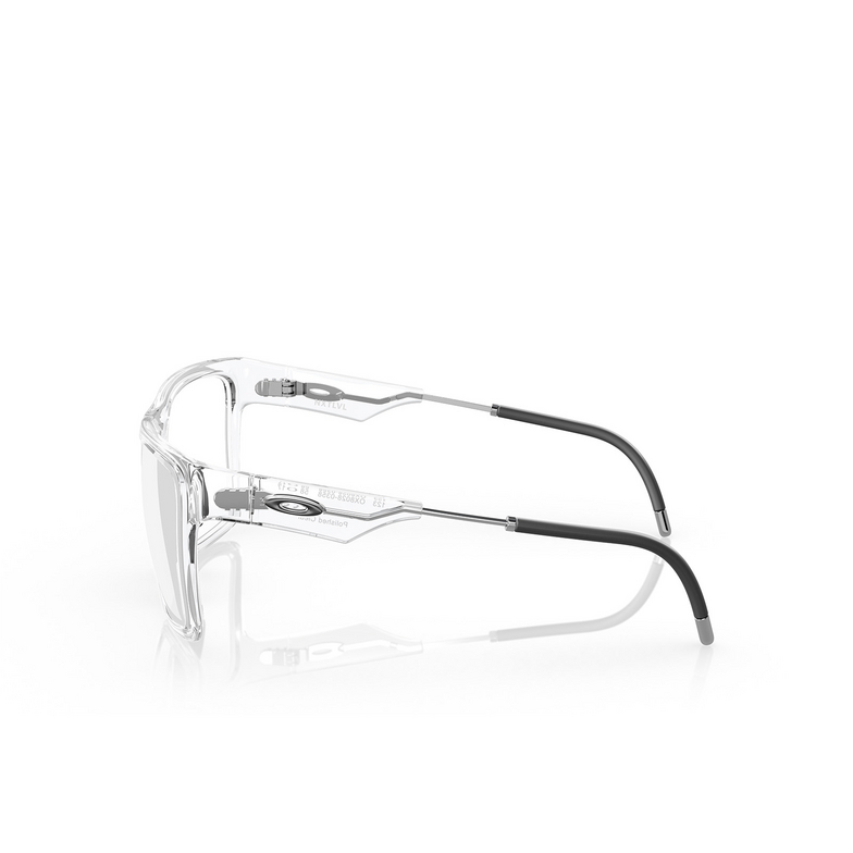 Oakley NXTLVL Eyeglasses 802803 polished clear - 3/4