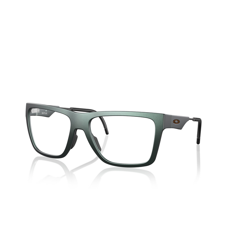 Occhiali da vista Oakley NXTLVL 802807 matte dark silver / blue colorshift - 2/4