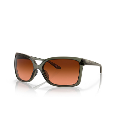Oakley WILDRYE Sunglasses 923004 olive ink - three-quarters view